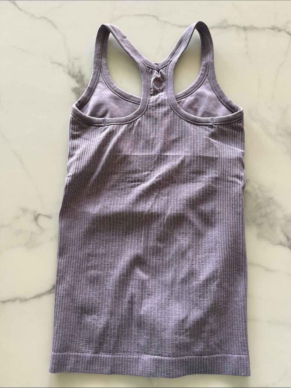 lululemon athletica Lavender Ribbed Racerback Tank